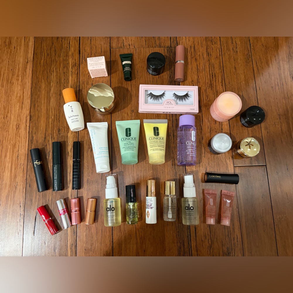 30 piece designer beauty travel set